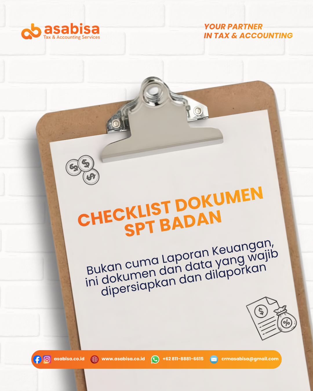 Checklist Wajib: Siapkan Dokumen Ini Sebelum Lapor SPT Badan!